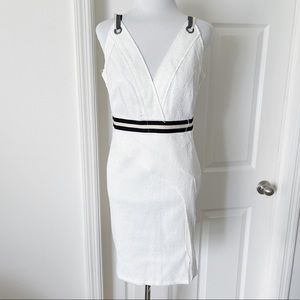 Venus Deconstructed Raw Hem Coastal Summer Dress